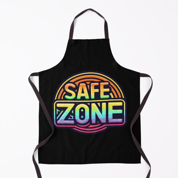Item preview, Retro LGBTQ Safe zone Rainbow  designed and sold by TomFrontierArt.