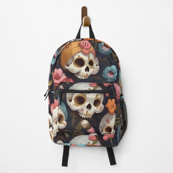Item preview, Cute skulls Seamless patterns  designed and sold by RocketArtInd.