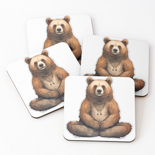 Item preview, Zen Brown Bear designed and sold by katelynstum.