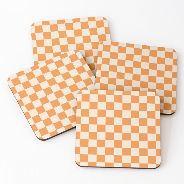 Item preview, Checkered Pattern - Orange designed and sold by Megs Lang.