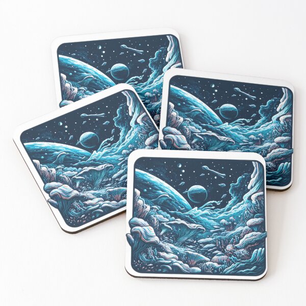 Item preview, blue planet designed and sold by Psilosybart.