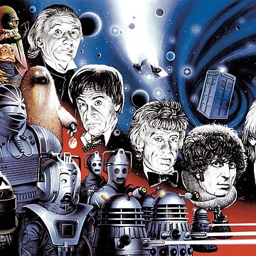 Artwork thumbnail, The Five Doctors 20th Anniversary by House of Achilleos