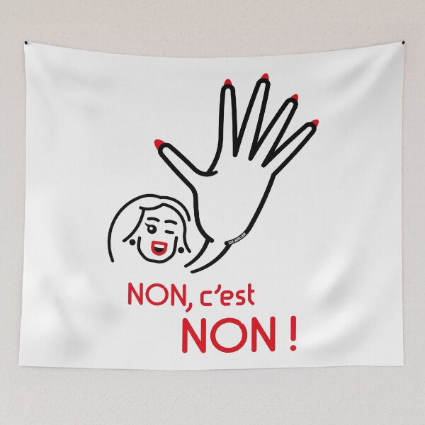 Aperçu de l'œuvre Non, C’Est Non ! (Non Signifie Non ! / Friendly / 2C) créée et vendue par MrFaulbaum.