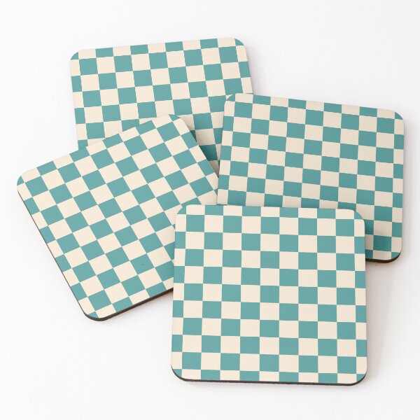 Item preview, Checkered Pattern - Teal designed and sold by Megs Lang.