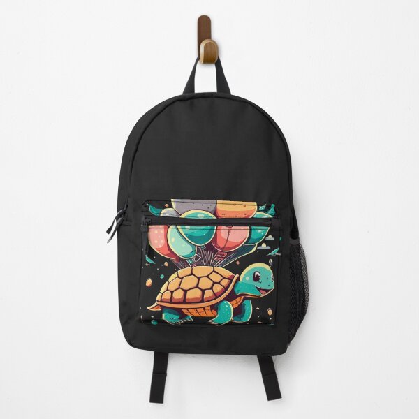 Item preview, Turtle With Balloons On its Back Animal Love Comic designed and sold by sadedream.