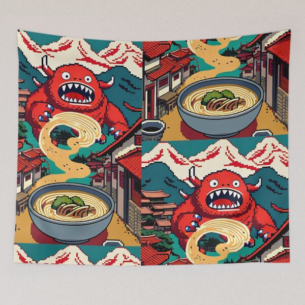 Item preview, The Ramen and the Beast  designed and sold by Emyku.