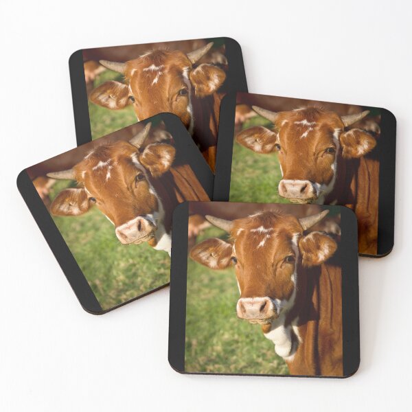 Item preview, Brown cow designed and sold by animal-animal.