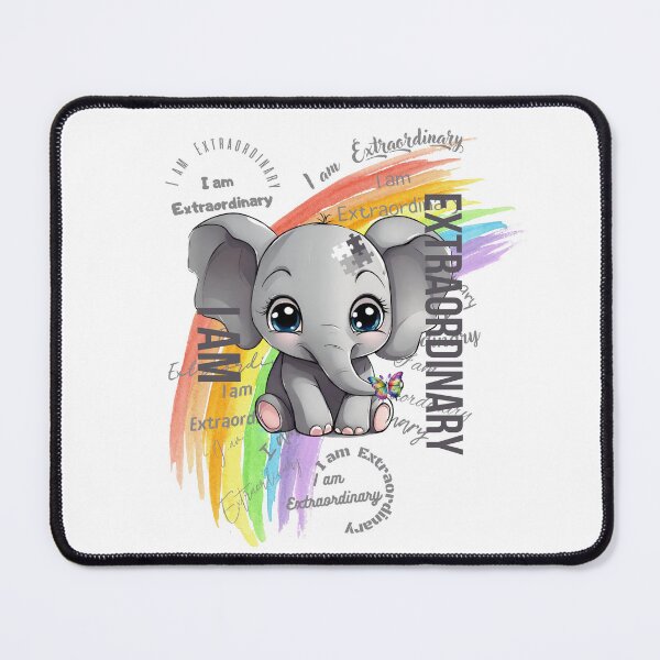 Item preview, Special needs | I am extraordinary | Cute elephant designed and sold by Twinmommy Store.