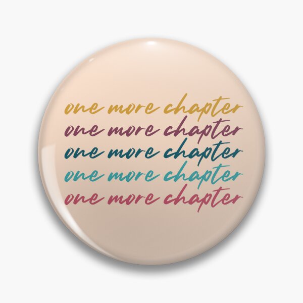 Item preview, One More Chapter Color Quote designed and sold by TheBookishLife.