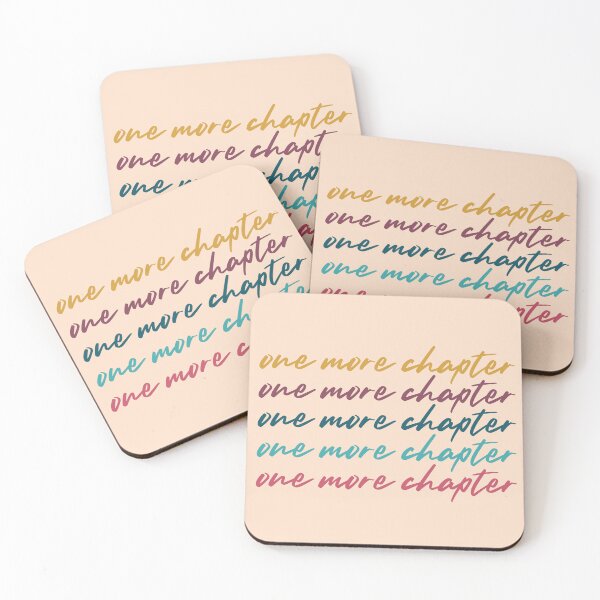 Item preview, One More Chapter Color Quote designed and sold by TheBookishLife.
