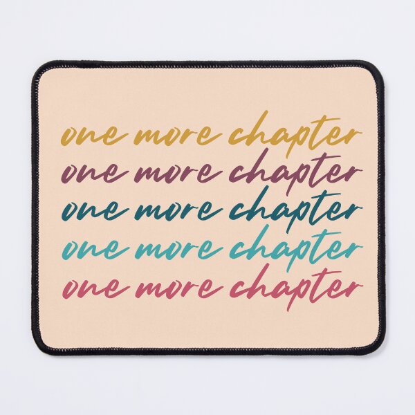 Item preview, One More Chapter Color Quote designed and sold by TheBookishLife.