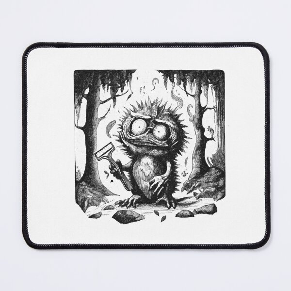 Item preview, Baby Sasquatch Learns to Shave designed and sold by DarkDarkDreams.
