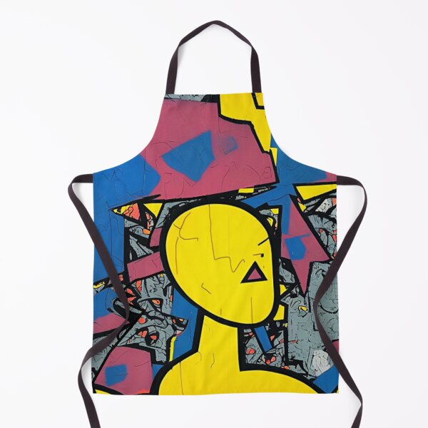 Item preview, Yellow man face of reality art pattern | illogical designed and sold by ShabayekShop.