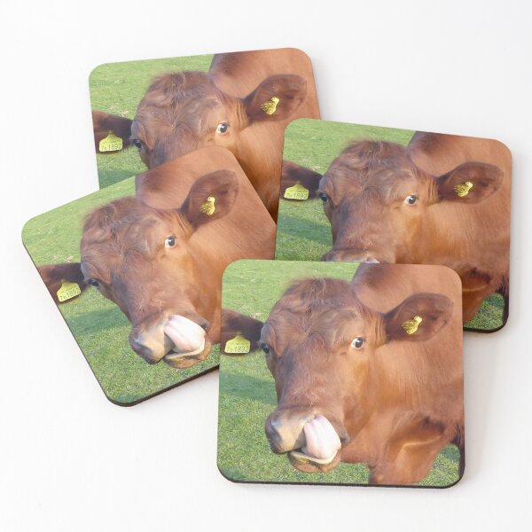 Item preview, Brown cow designed and sold by animal-animal.