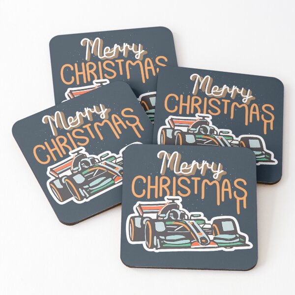 Item preview, Christmas on the F1 Track Tee designed and sold by F1GearStop.