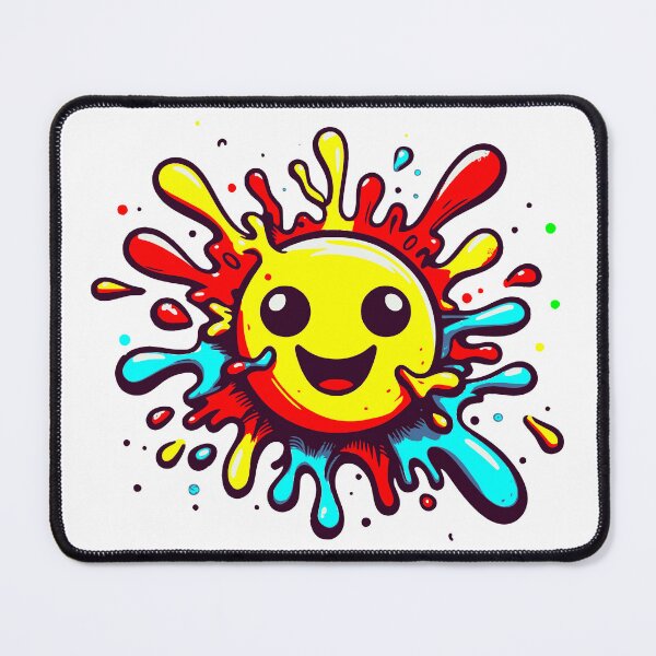 Item preview, Smiling Emoji with a Splash of Graffiti designed and sold by ComputeUnit.