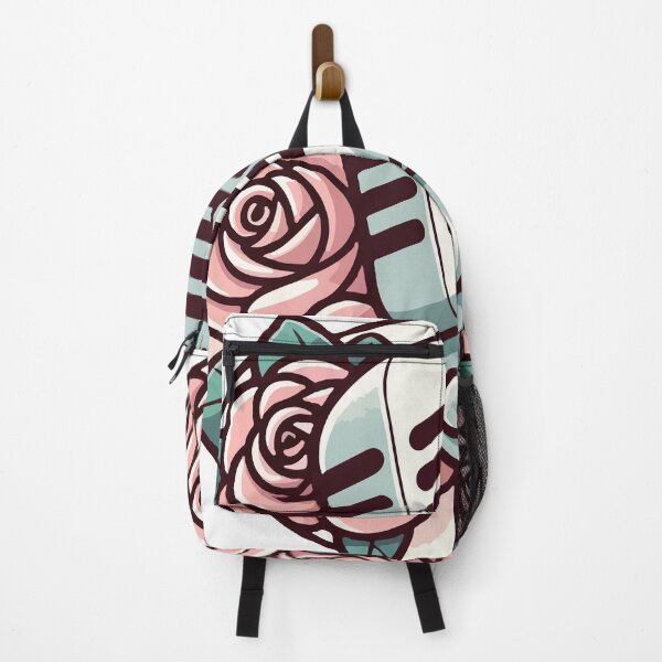 Item preview, Harmonious Blossom: Vintage Microphone Amidst Roses designed and sold by OniumEth.