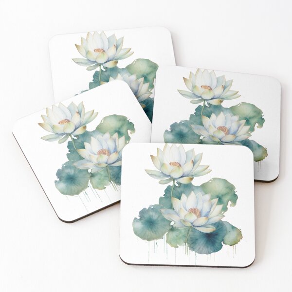 Item preview, White Lotus Blossoms designed and sold by TurquoizBlue.