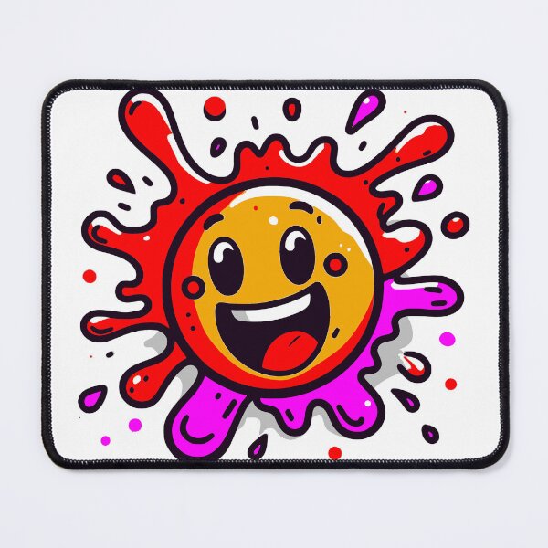 Item preview, Smiling Emoji with a Splash of Graffiti designed and sold by ComputeUnit.