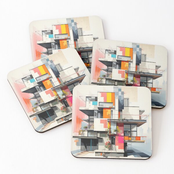 Item preview, Explore "Simplistic & Minimalistic Japanese House" Architecture with a Bauhaus Touch designed and sold by ArtificialGenes.