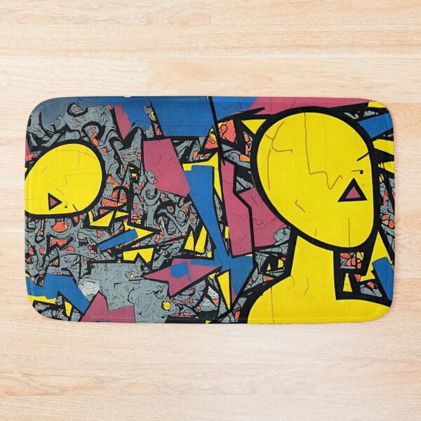 Item preview,  Yellow man face of reality art pattern | illogical designed and sold by ShabayekShop.