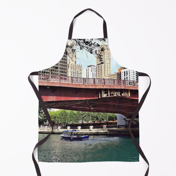 Item preview, Chicago IL - Water Taxi Under Columbus Dr Bridge designed and sold by Susan Savad.
