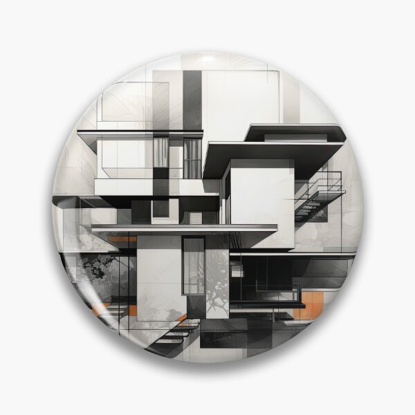 Item preview, Explore "Simplistic & Minimalistic Japanese House" Architecture with a Bauhaus Touch designed and sold by ArtificialGenes.
