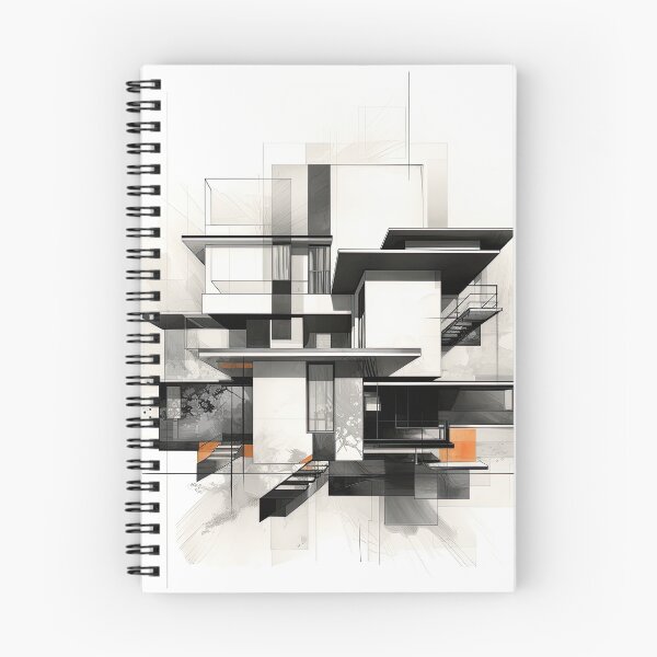 Item preview, Explore "Simplistic & Minimalistic Japanese House" Architecture with a Bauhaus Touch designed and sold by ArtificialGenes.