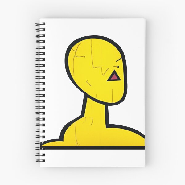 Item preview, Yellow man face of reality art pattern - illogical designed and sold by ShabayekShop.