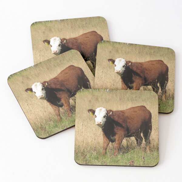 Item preview, Brown cow designed and sold by animal-animal.