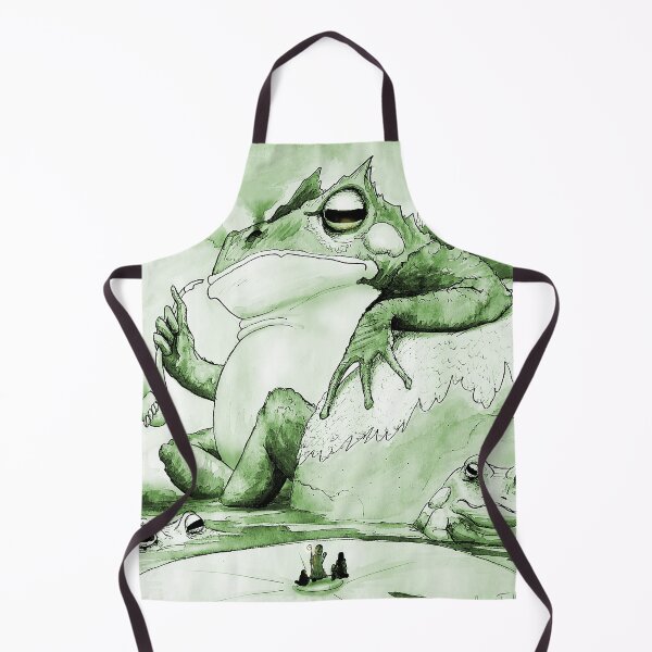 Item preview, Gets wisdom from the Great Toad Sage Green designed and sold by Rene Trujillo Illustrations.