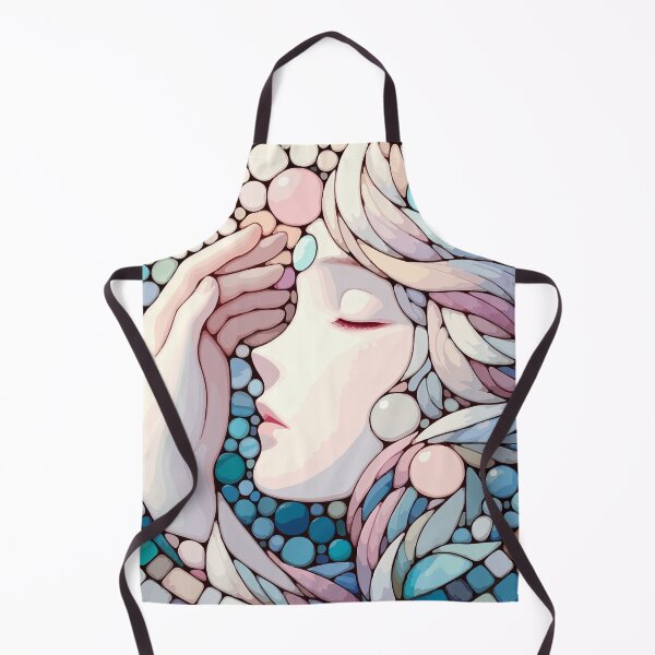 Item preview, Ethereal Woman in Pastel Stained Glass designed and sold by OniumEth.