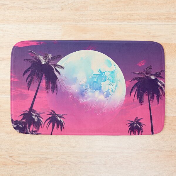 Item preview, Twilight Tapestry: Nostalgic Dreams in Neon Oasis designed and sold by Mullet Monkey.