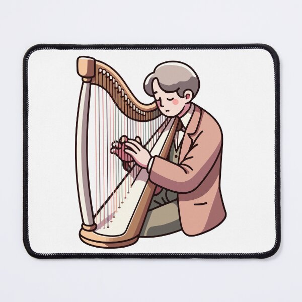 Item preview, Harmonic Melodies: A Harpist's Serenade designed and sold by OniumEth.