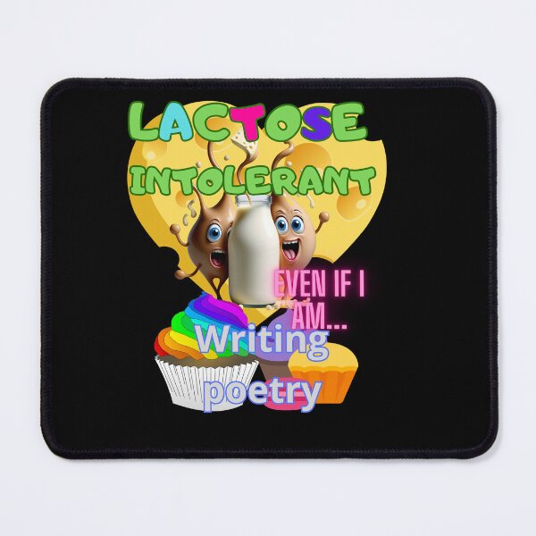 Item preview, LACTOSE FREE LACTOSE INTOLERANT writing poetry designed and sold by carlos crane.