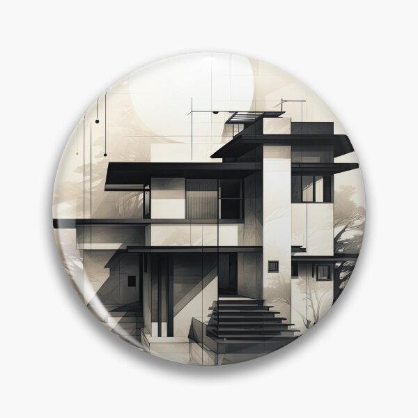 Artikelvorschau, Entdecken Sie die Architektur des "einfachen und minimalistischen japanischen Hauses" mit Bauhaus-Touch entworfen und verkauft von ArtificialGenes.