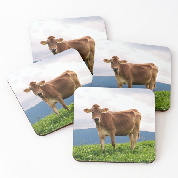 Item preview, Brown cow designed and sold by animal-animal.