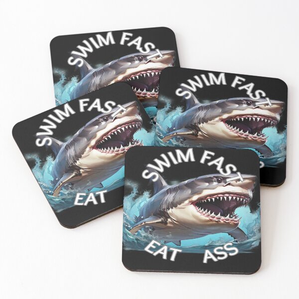 Item preview, swim fast get the assssss designed and sold by patternshoprad.