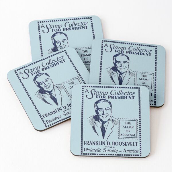 Item preview, 1940 Franklin D. Roosevelt, Stamp Collector designed and sold by historicimage.