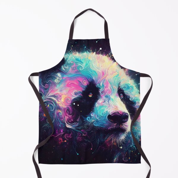Item preview, Cosmic Panda: Neon Iridescence in Constellations designed and sold by javaoverride.