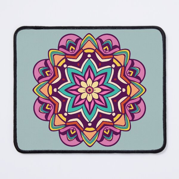 Item preview, Colorful Traditional Rangoli Design designed and sold by Jollys-ArtShop.