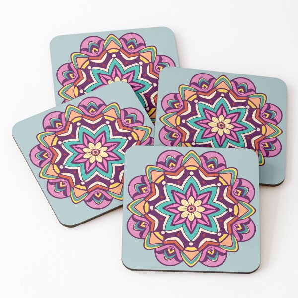 Item preview, Colorful Traditional Rangoli Design designed and sold by Jollys-ArtShop.