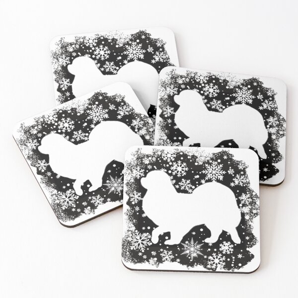 Item preview, Tibbie Silhouette with Snowflakes designed and sold by Monica C. Webster.