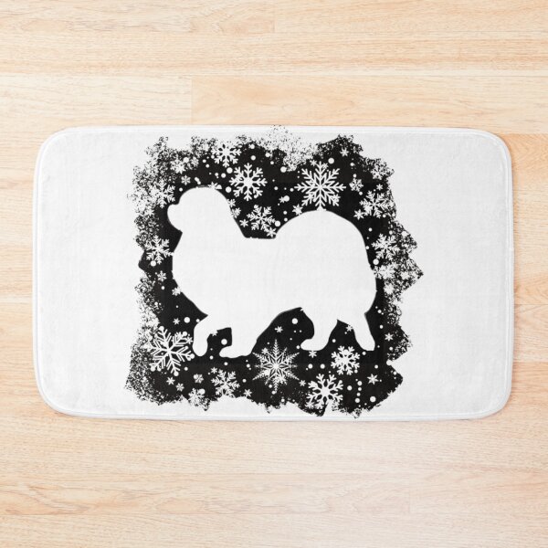 Item preview, Tibbie Silhouette with Snowflakes designed and sold by Monica C. Webster.