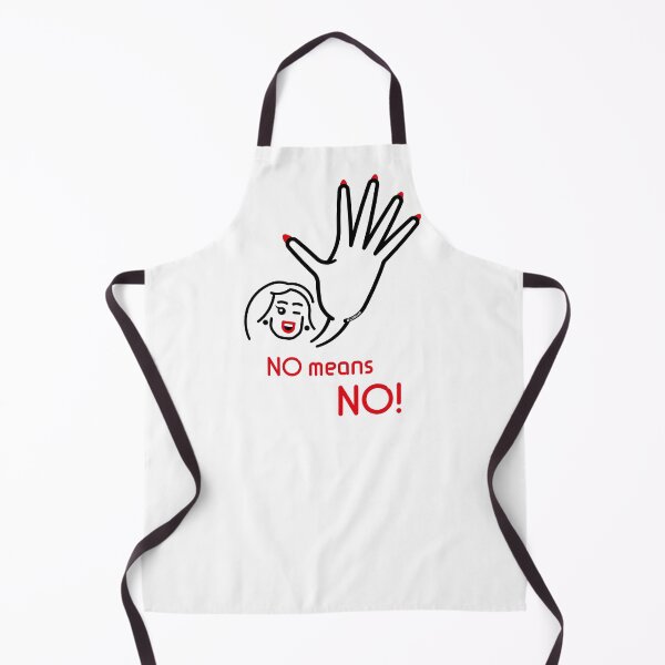 Item preview, No Means No! (Friendly / 2C) designed and sold by MrFaulbaum.