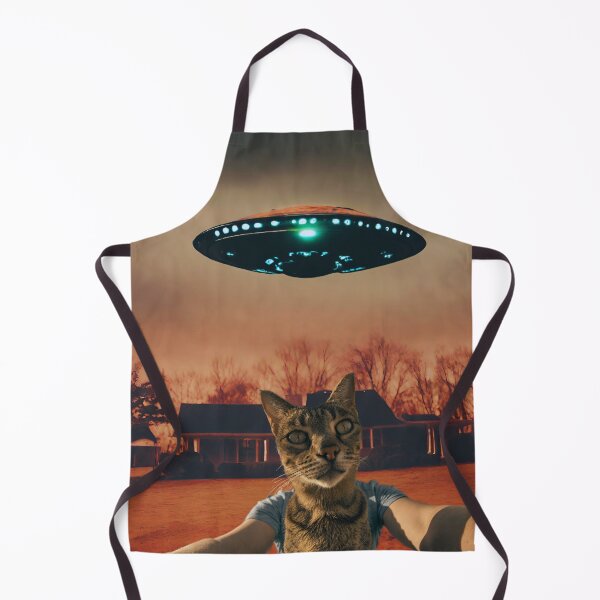 Item preview, Cat Ufo Selfie designed and sold by OnTheTrend.