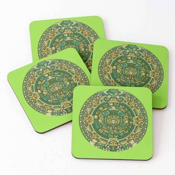 Item preview, Mayan Calendar (Green) designed and sold by Racyfun77.