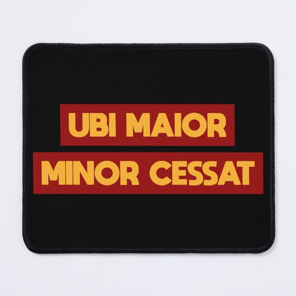 Item preview, Ubi maior minor cessat designed and sold by Cascio311.