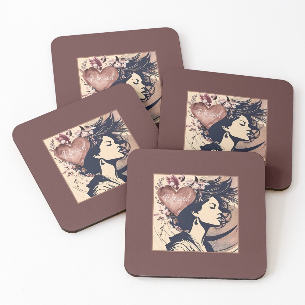 Item preview, Coasters (Set of 4) designed and sold by SoulScript.