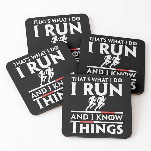 Item preview, Marathon Runner That's What I Do I Run And I Know Things designed and sold by tmerchtrends.
